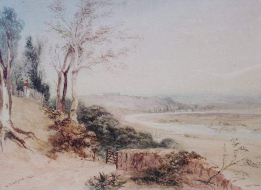 N. DANFORD  - WATERCOLOUR