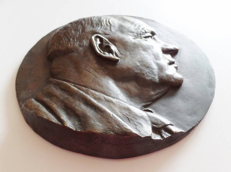 Frederik Johannes Kruger Bronze Plaque