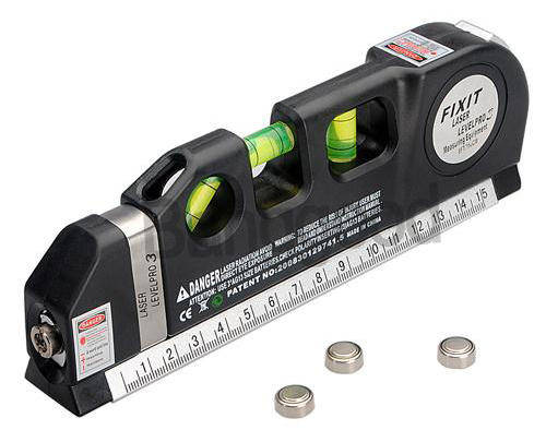 Laser Level Pro 3 with Tape Measure