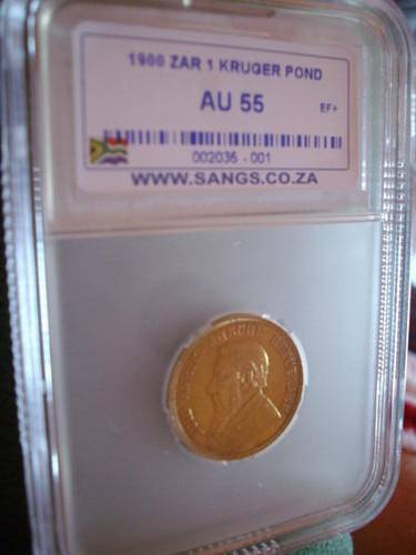 $$$ ONE RAND CRAZY START $$$ AU55 1900 PONDE ZAR GOLD RARE$$$(one rand start)$$$ HOT HOT