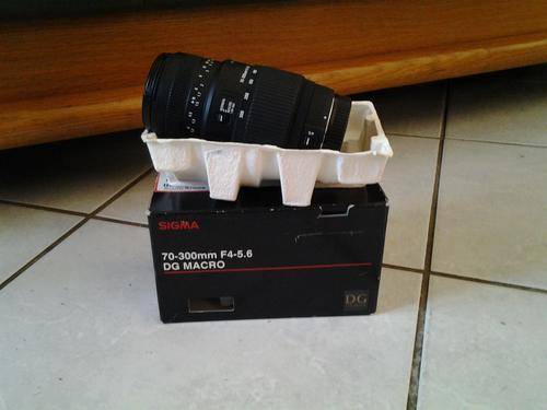 SIGMA 70-300mm F4-5.6 DG MACRO LENS,FOR CANON AF,FILTER SIZE 58