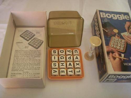 Something from the Past - Boggle Parker Brothers Hidden Word Game