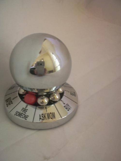 Metal Spin to Make a Decision Ball