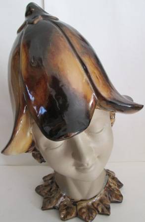 Collectable Figurine Head with Slight Repair