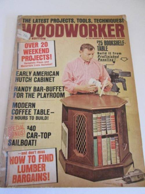 Vintage Woodworker Magazine 1967 Edition