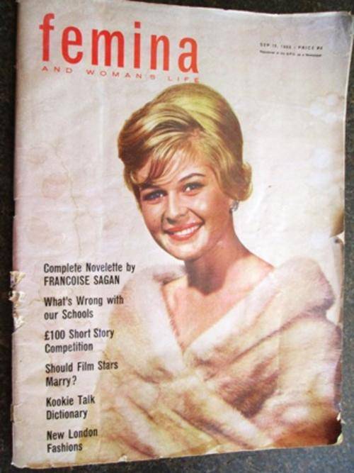 Vintage Femina Magazine Sept 15 1960