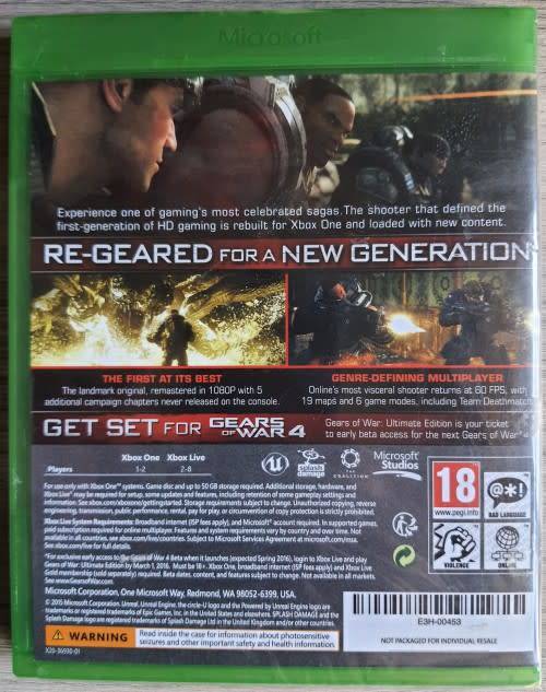 Gears of War Ultimate Edition (Xbox One)
