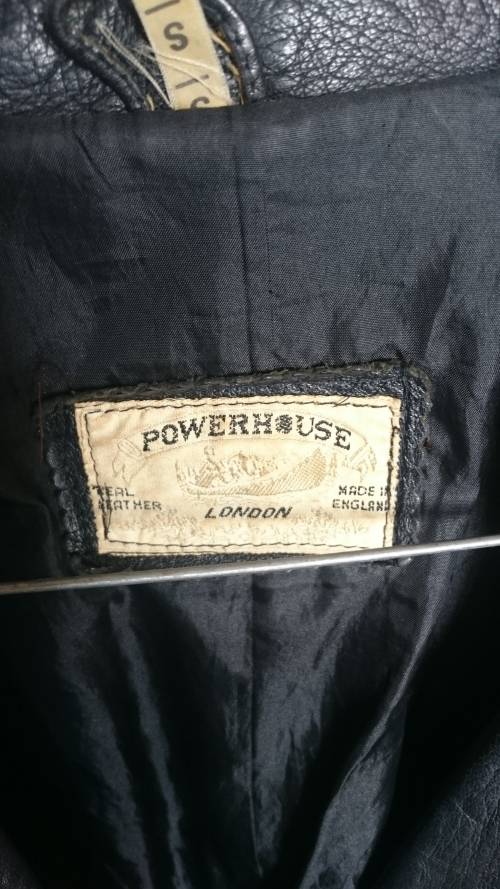 Powerhouse Black Nappa Leather Jacket