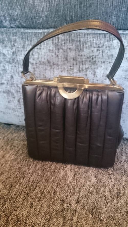 Vintage Fiorenza Leather Bag