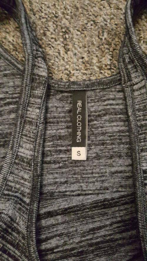 Real Clothing Black & Grey Dress