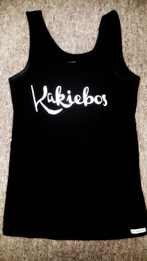 *Summer Sale* Kakiebos Black Tank Top