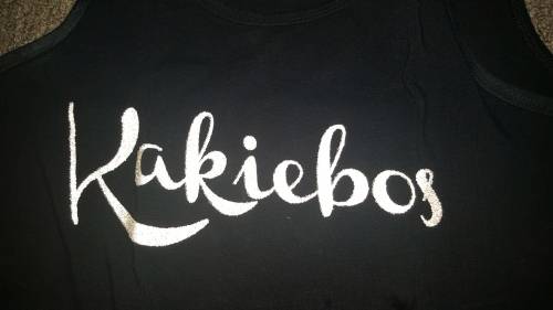 *Summer Sale* Kakiebos Black Tank Top