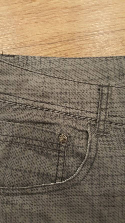 MRP Trail Grey Tweed Print ¾ Cargo Pants