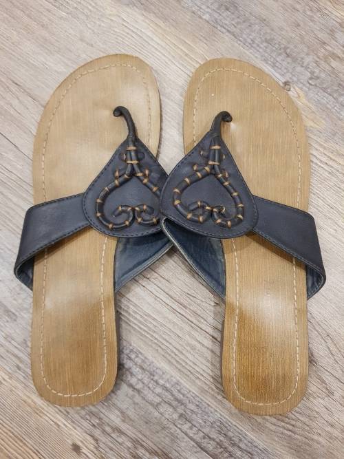 Ginger Mary Navy Sandals