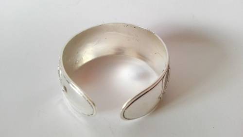 Tibetan Tibet silver Totem Bangle Cuff Adjustable Bracelet