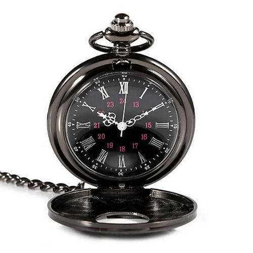 Retro Antique Steam Punk Quartz Pocket Watch - NEW