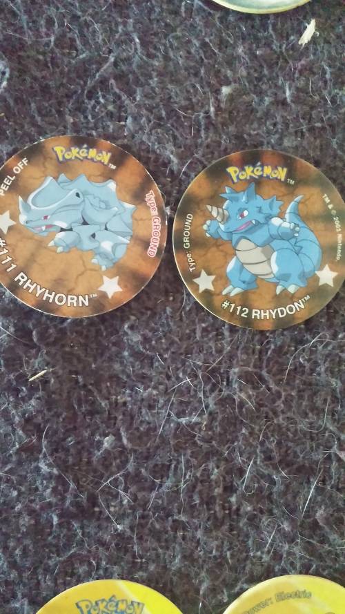 81 Pokemon tazos with TIn. Once in a Lifetime!