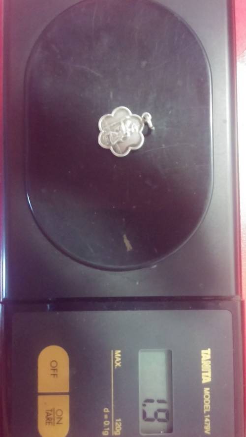 St Cristopher Pendant 1.9 g