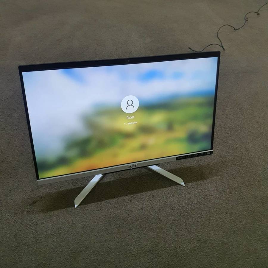 Acer i5 10th gen @ upto 3.6GHZ All in one PC c22-963 8GB ddr4 ram 256GB ssd WiFi/Bluetooth M.2 slot,