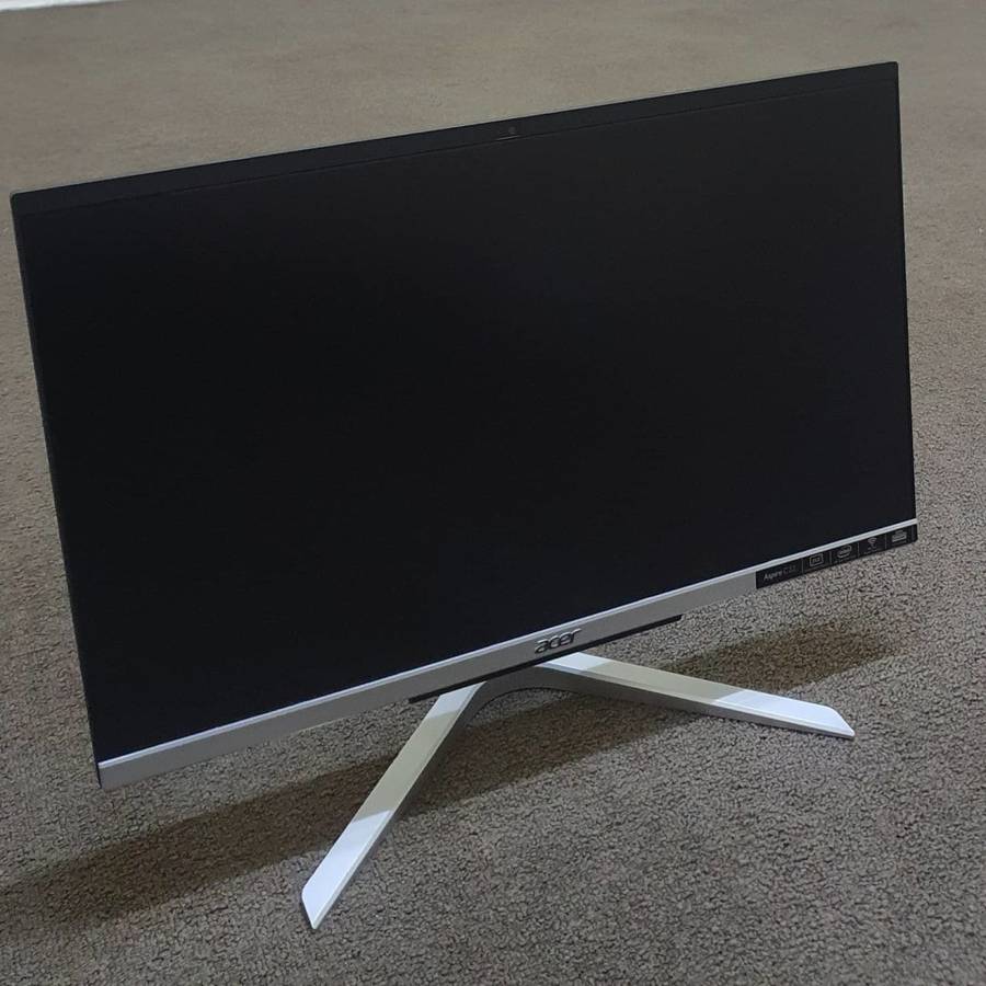 Acer i5 10th gen @ upto 3.6GHZ All in one PC c22-963 8GB ddr4 ram 256GB ssd WiFi/Bluetooth M.2 slot,