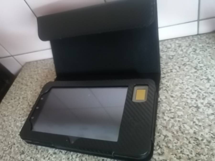 TazPad Android tablet fingerprint sensor 1.2 GHz clock-rate 1 GB of RAM WIFI, Bluetooth, ZigBee