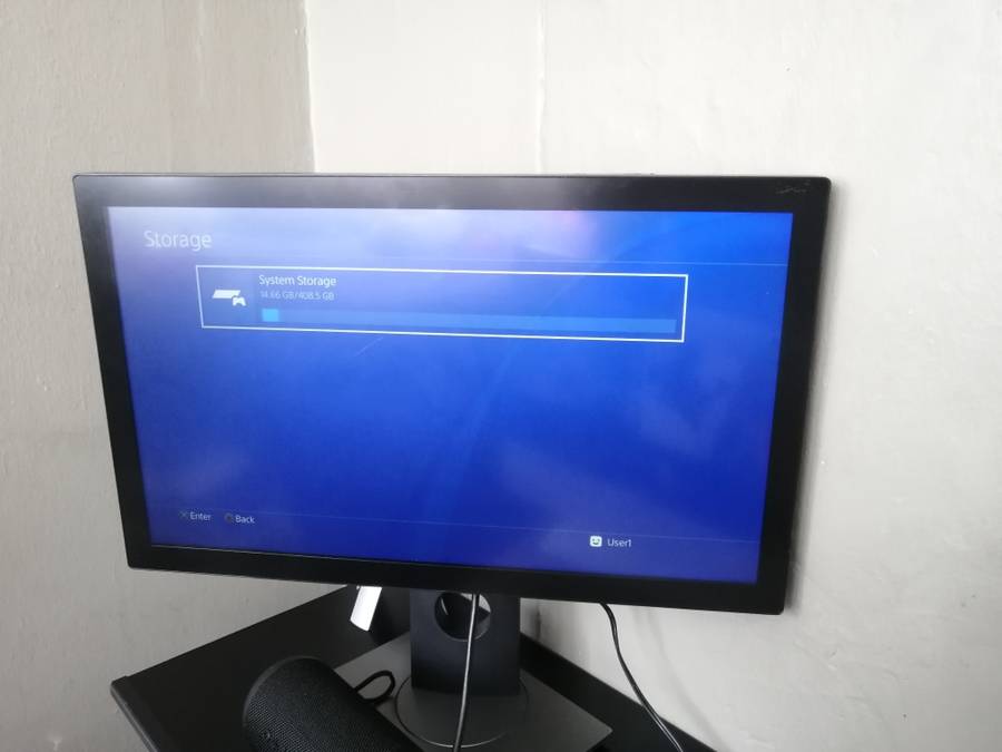 Clean PS4 SLIM with box Plus 1 controller & 2games 500gb hardrive Ready for testing Plug n play