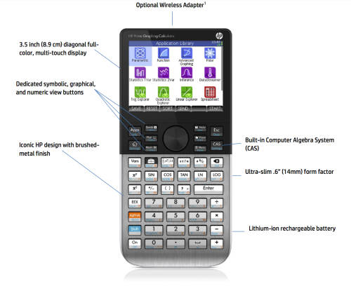 HP Prime Graphing Calculator