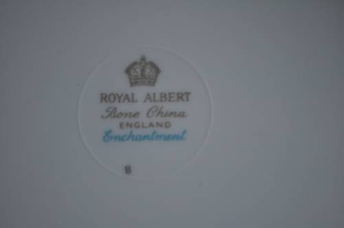 Royal Albert "Enchantment" 21 Piece Tea Set ---  Collections or Courier Please!!