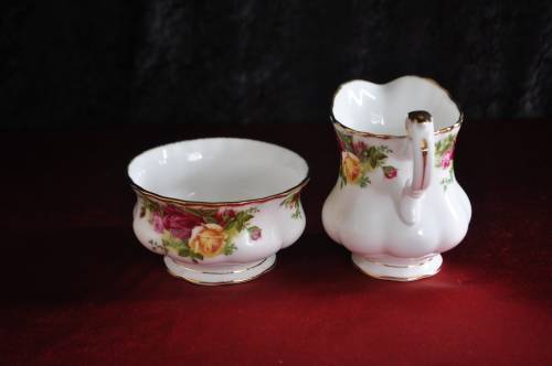 Royal Albert "Old Country Roses" Milk Jug & Sugar Bowl