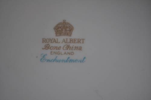 Royal Albert "Enchantment" Cake Plate.