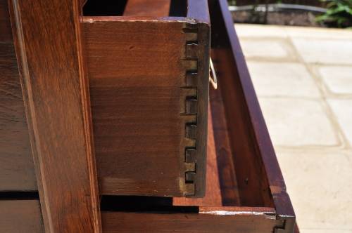 Teak Two Over Four Chest Of Drawers.    ----    Collections Only!!