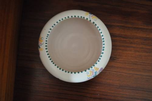 Poole Potpourri Hand Made and Decorated Bowl