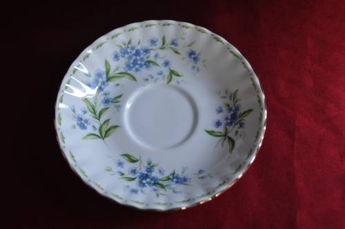 Royal Albert Flower Of The Month July "Forget - Me - Not" Trio