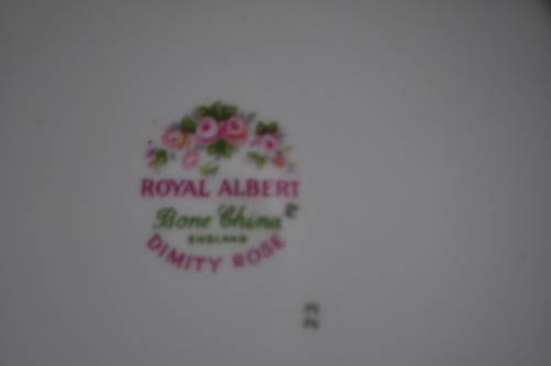 Royal Albert "Dimity Rose" Trio