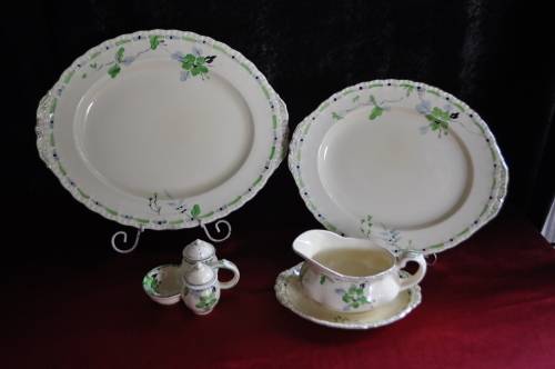 Grindley Hand Painted "The Silver Bough" 44 Piece Dinner Set - Collection or Courier Please!!