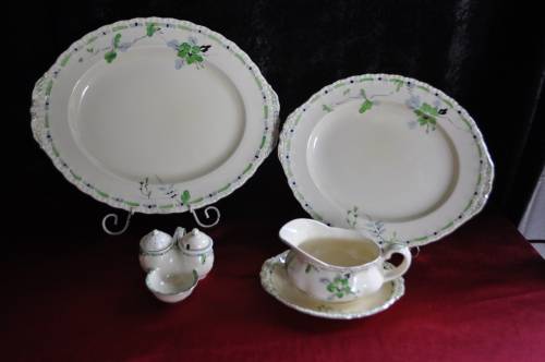 Grindley Hand Painted "The Silver Bough" 44 Piece Dinner Set - Collection or Courier Please!!