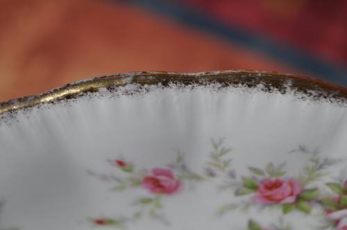 Paragon "Victoriana Rose" Tea Pot, Cake Plate, Milk & Sugar.