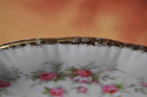 Paragon "Victoriana Rose" Tea Pot, Cake Plate, Milk & Sugar.