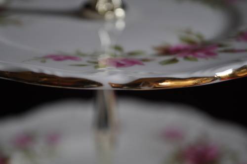 Royal Albert "Romance" Three Tier Cake Stand.