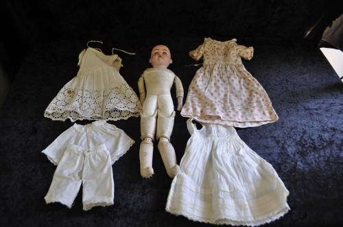 German Floradora Antique Bisque Doll By Armand Marseille.
