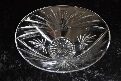 Stuart Crystal Footed Oval Fruit/Salad Bowl - Absolutely Stunning!!