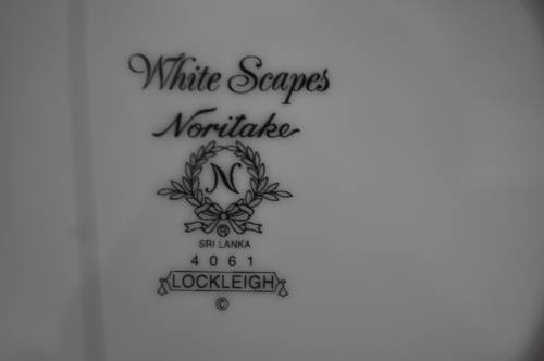 Noritake White Scapes "Lockleigh" 4061 12 x Trio's