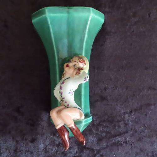 Lucia Ware Wall pockets/Vases # 7004