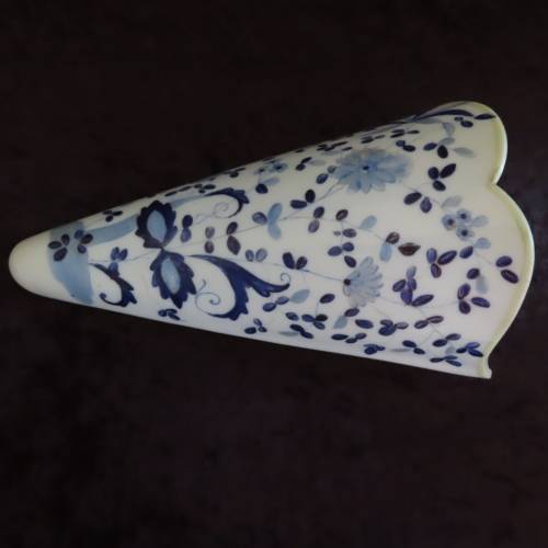Glass Wall Pockets/Vases - Damaged!