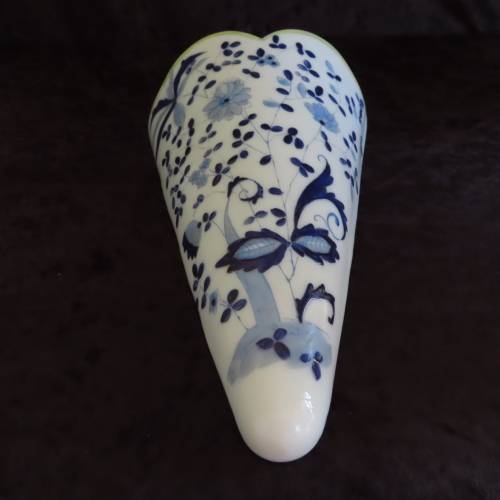 Glass Wall Pockets/Vases - Damaged!