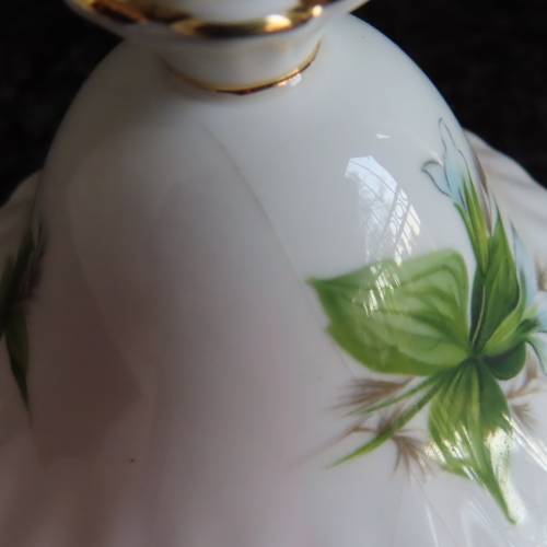 Royal Albert "Trillium" Large Teapot.  Lid Damaged!!