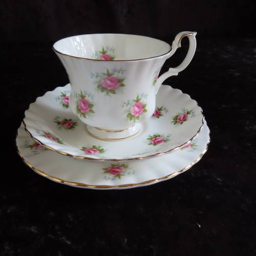 Royal Albert "Forget-Me-Not" Trio.