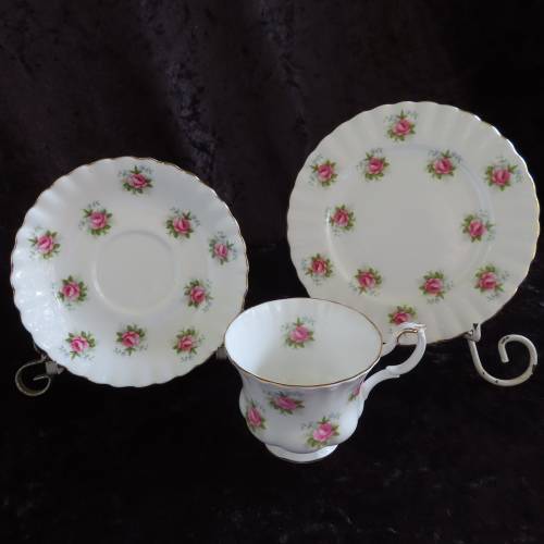 Royal Albert "Forget-Me-Not" Trio.