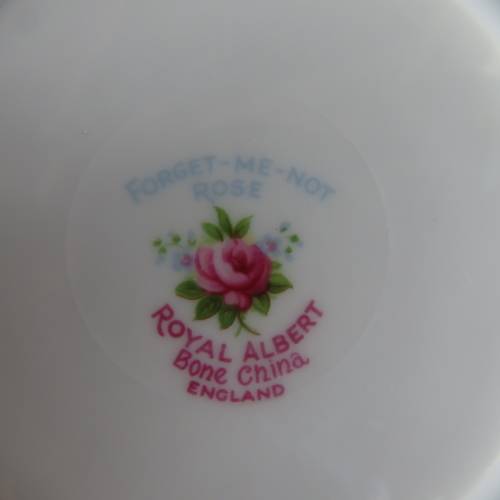 Royal Albert "Forget-Me-Not" Trio.
