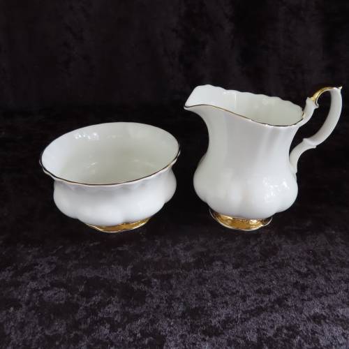 Royal Albert "Val D'or" 40 Piece Tea Set.